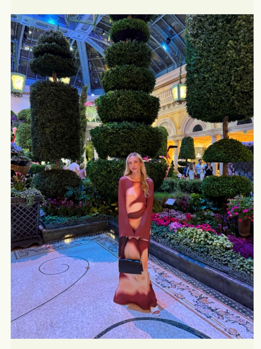 The Wolf Gang Leona Maxi Dress in Cocoa Flower